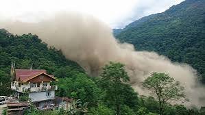 Teesta river now muddy after major Sikkim landslide