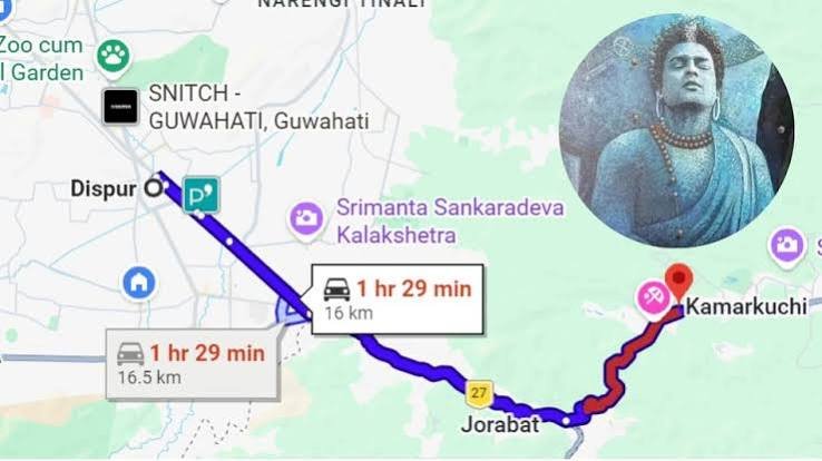 Zubeen Kshetra Traffic Now Faces Heavy Congestion