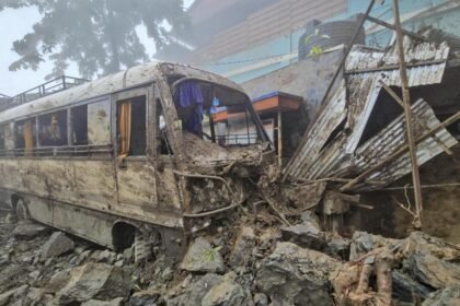 Mizoram Disaster Management and Rehabilitation Minister Lalnilawma urges residents to report road blockages amid heavy rainfall and landslide risks.