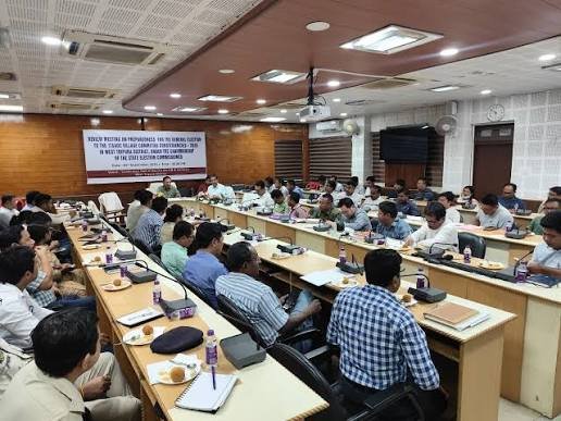 Election officials prepare for the Tripura ADC Village Committee elections scheduled for September 28, 2026, covering 587 committees and 4,597 seats.
