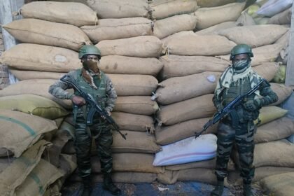 Assam Rifles and Customs Preventive Force recover 12,000 kg of suspected smuggled areca nuts worth ₹1.32 crore along the Zote–Hmunhmeltha Road in Mizoram.