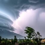 IMD forecasts thunderstorms, lightning and rainfall across Northeast India in early October 2026