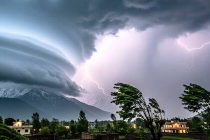 IMD forecasts thunderstorms, lightning and rainfall across Northeast India in early October 2026