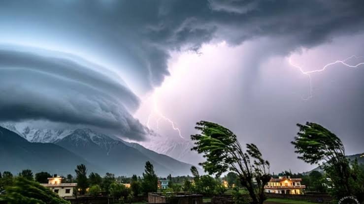 IMD forecasts thunderstorms, lightning and rainfall across Northeast India in early October 2026