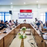 PHE Minister Prof. Lalnilawma addresses the Swachh Bharat Diwas 2026 programme in Mizoram.