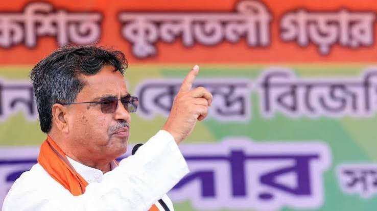 Tripura Chief Minister Manik Saha inaugurates renovated historic pond near Ujan Abhoynagar Market in Agartala