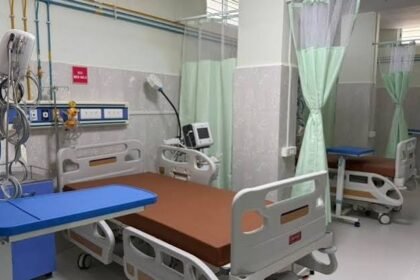 Meghalaya Chief Minister Conrad K. Sangma inaugurates the 50-bed annex at District Maternity and Child Hospital in Tura, Meghalaya