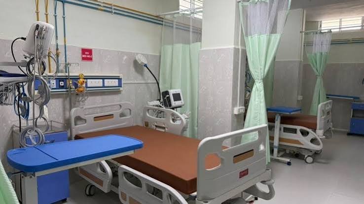 Meghalaya Chief Minister Conrad K. Sangma inaugurates the 50-bed annex at District Maternity and Child Hospital in Tura, Meghalaya