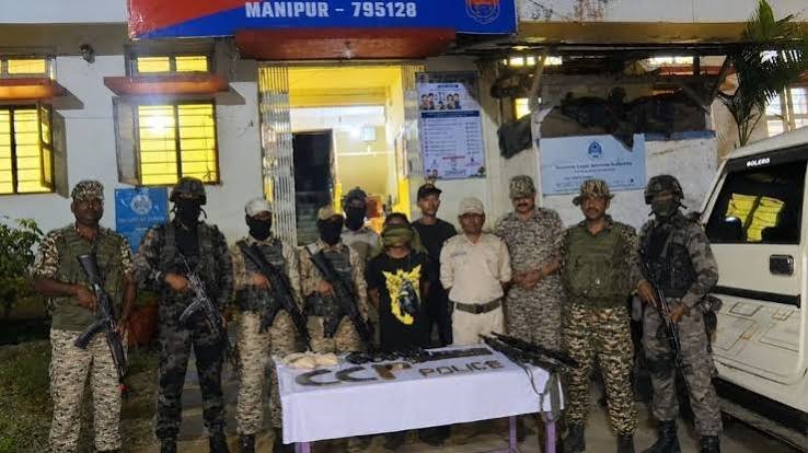 Manipur Police Now Seize Arms and Heroin in Raids