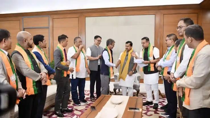 Meghalaya BJP merger now recognised by Speaker