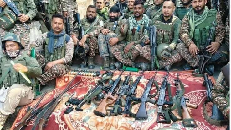 Kangpokpi arms recovery: Three held as weapons seized now