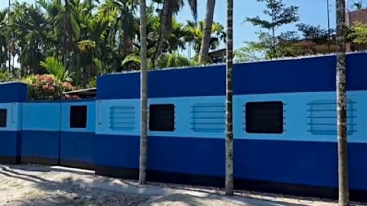 Assam Railway Wall Now Turns Heads With Unique Design
